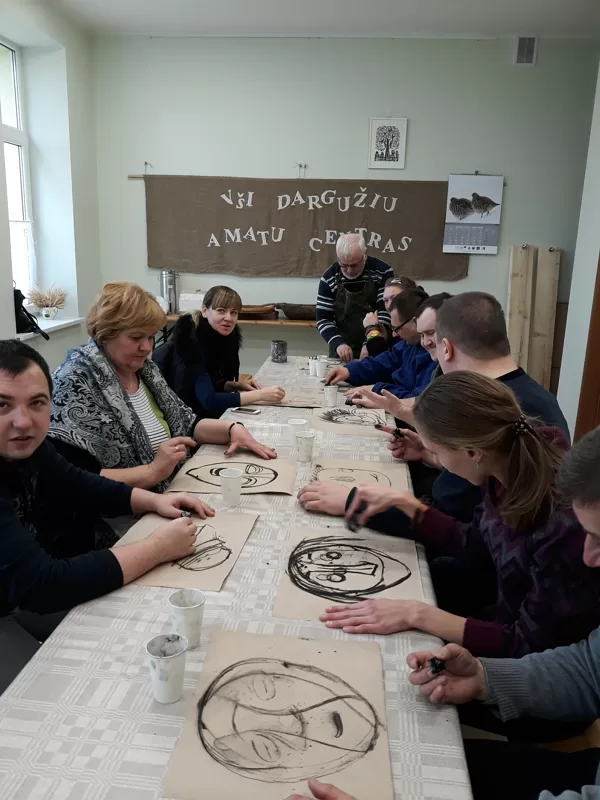 Svečiai iš Varėnos socialinių paslaugų centro, 2018-03-21